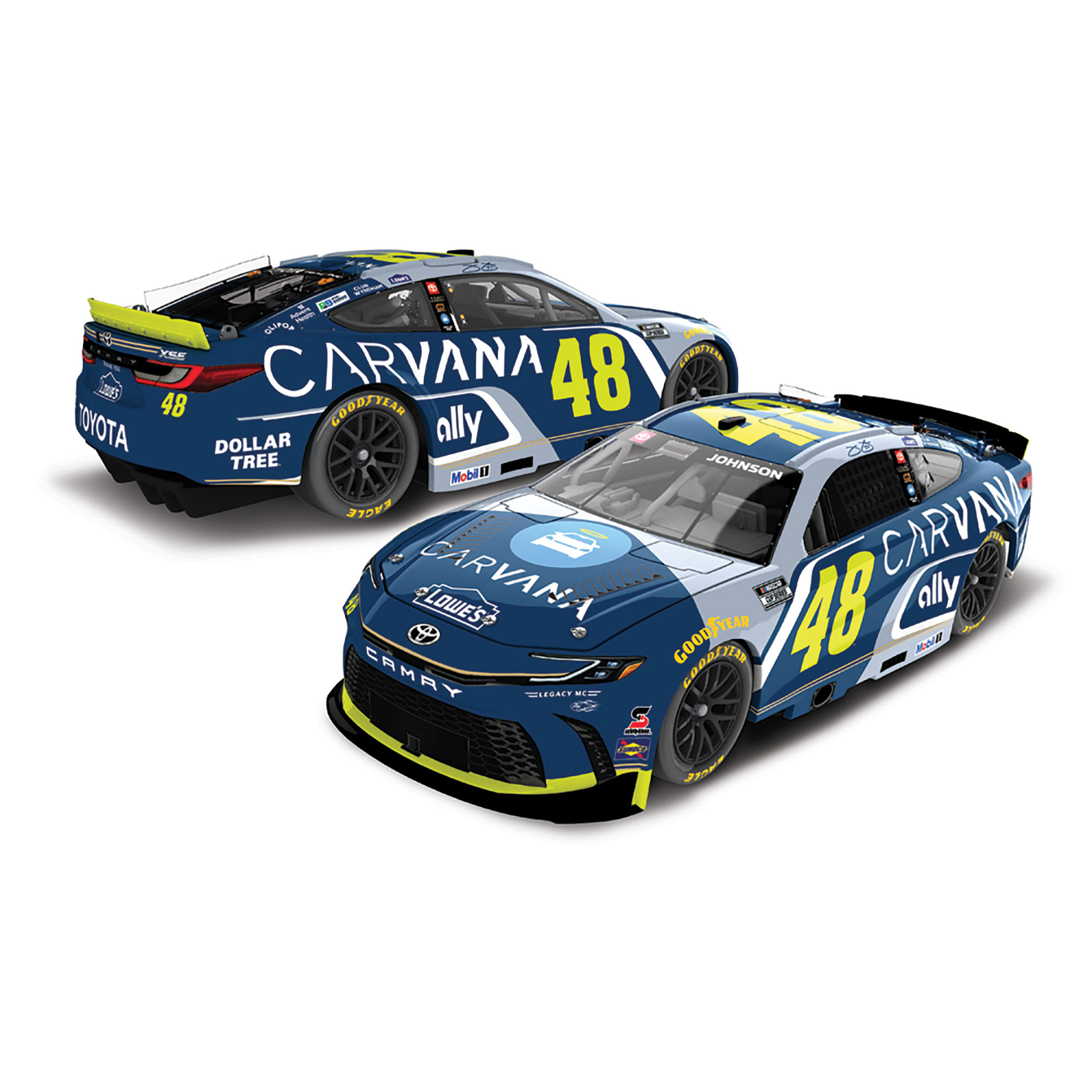 Jimmie Johnson 2027 Carvana / Lowes 1:64 Diecast