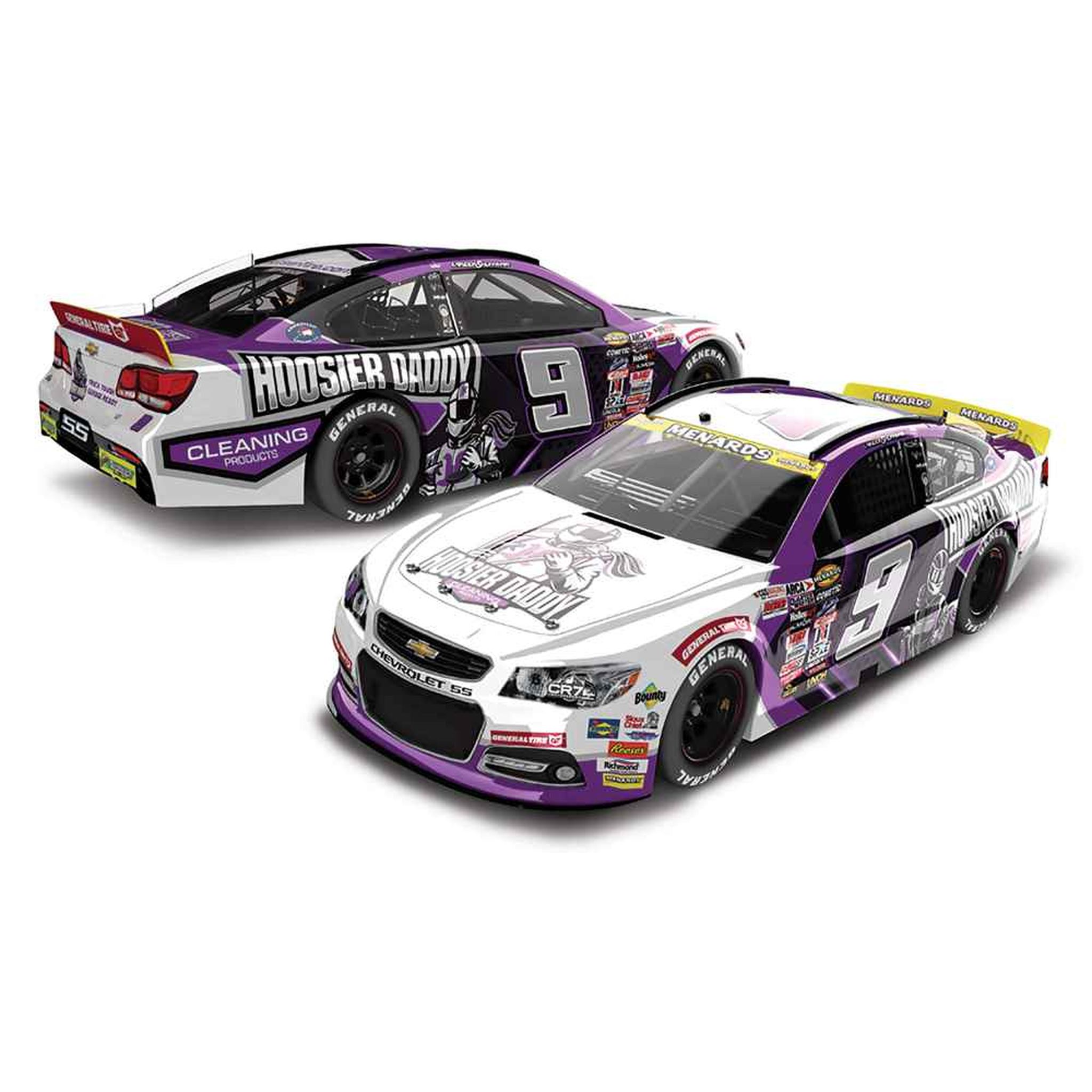Landon S. Huffman 2026 Hoosier Daddy / Hoosier Momma 1:64 Diecast