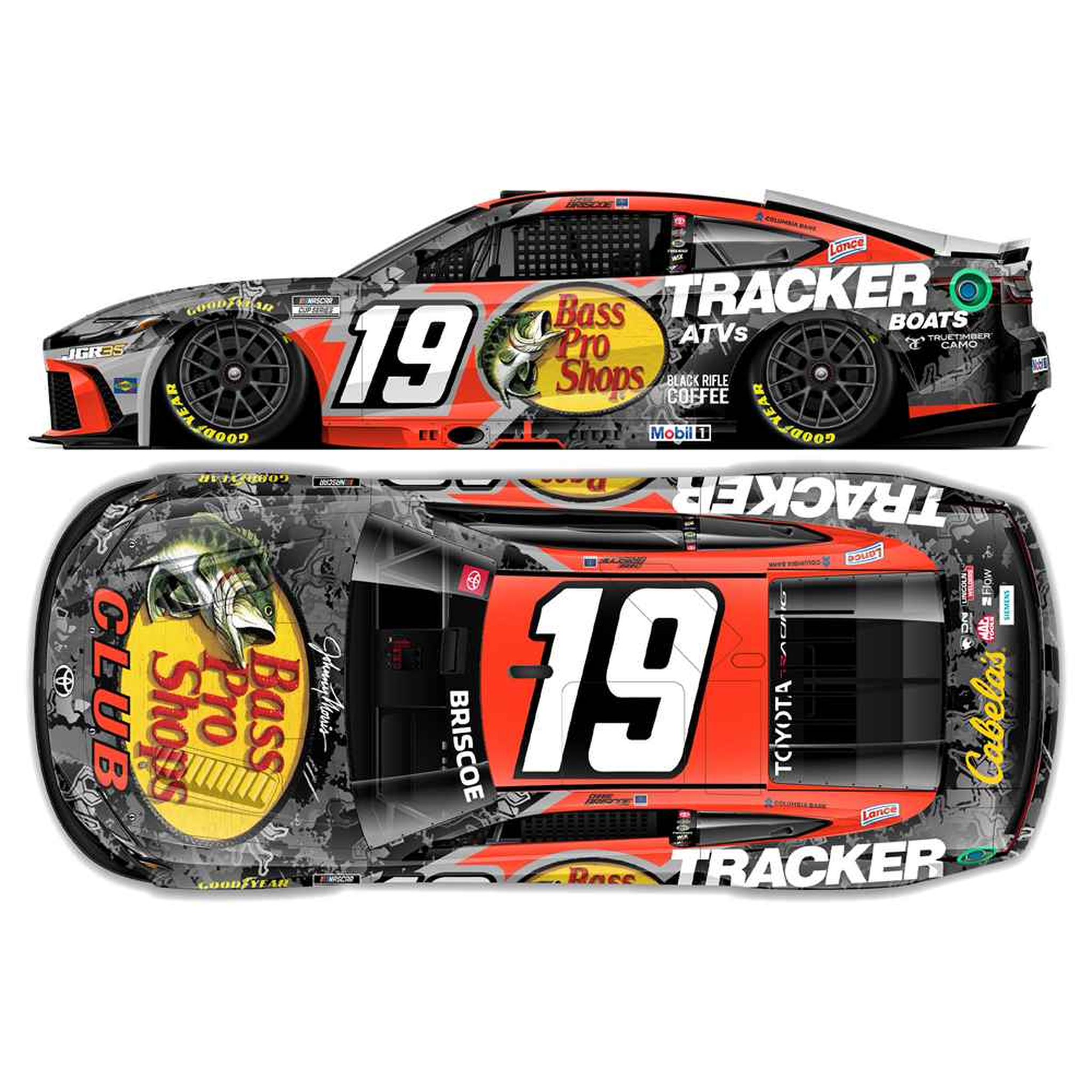 Chase Briscoe 2026 Bass Pro Shops 1:64 Diecast
