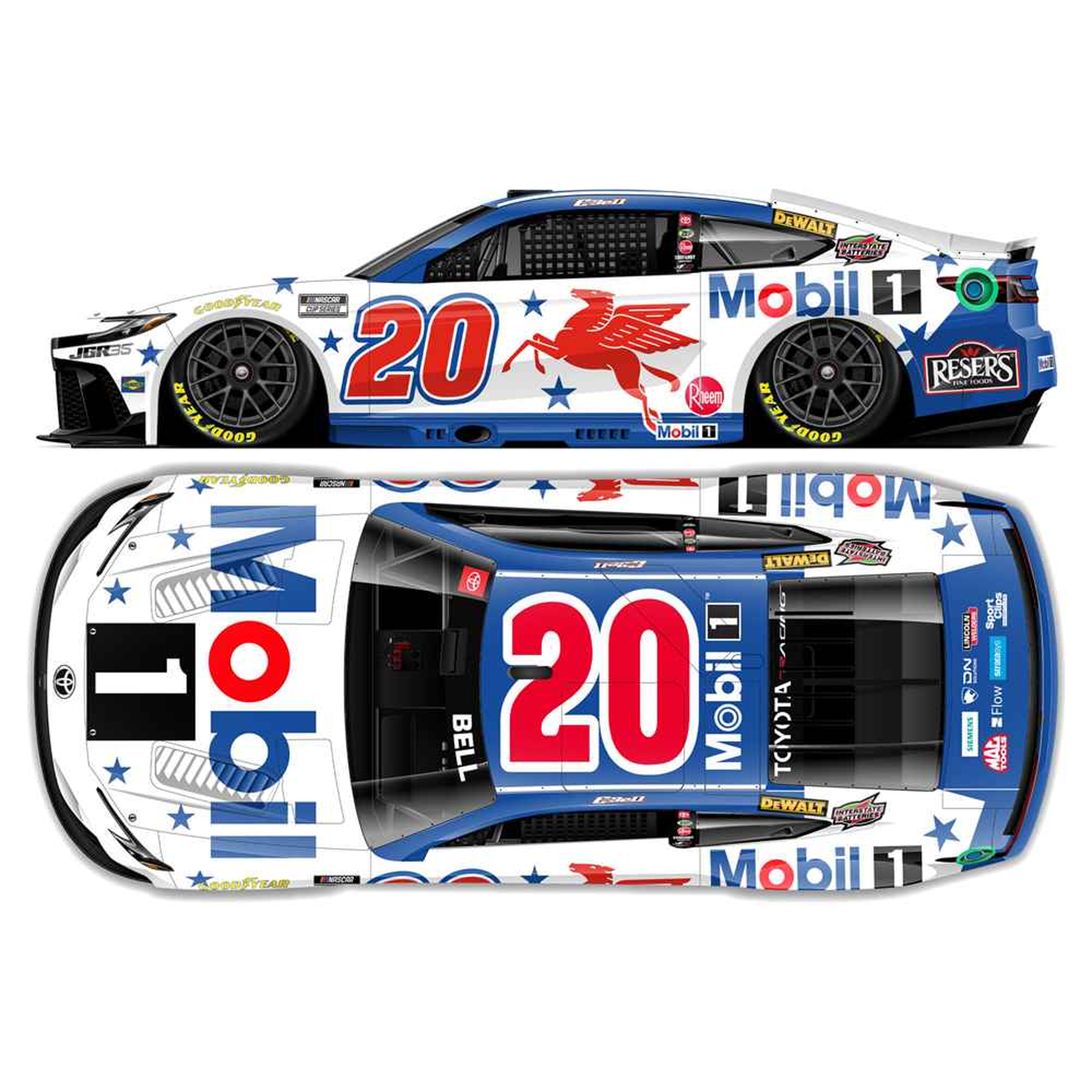 Christopher Bell 2026 Mobil 1 1:64 Diecast