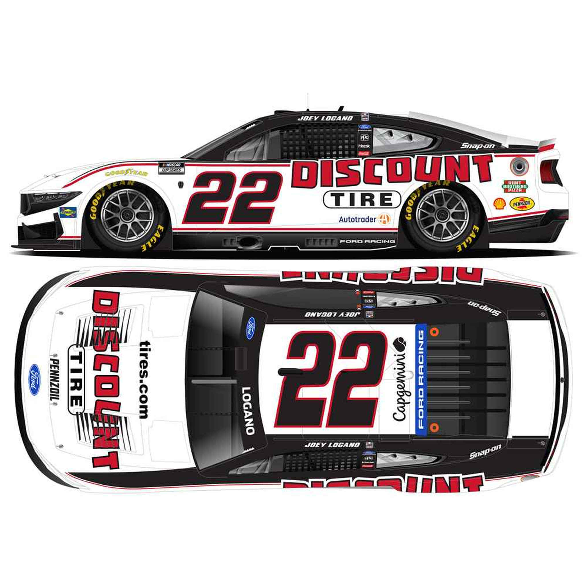 Joey Logano 2026 Discount Tire 1:64 Diecast