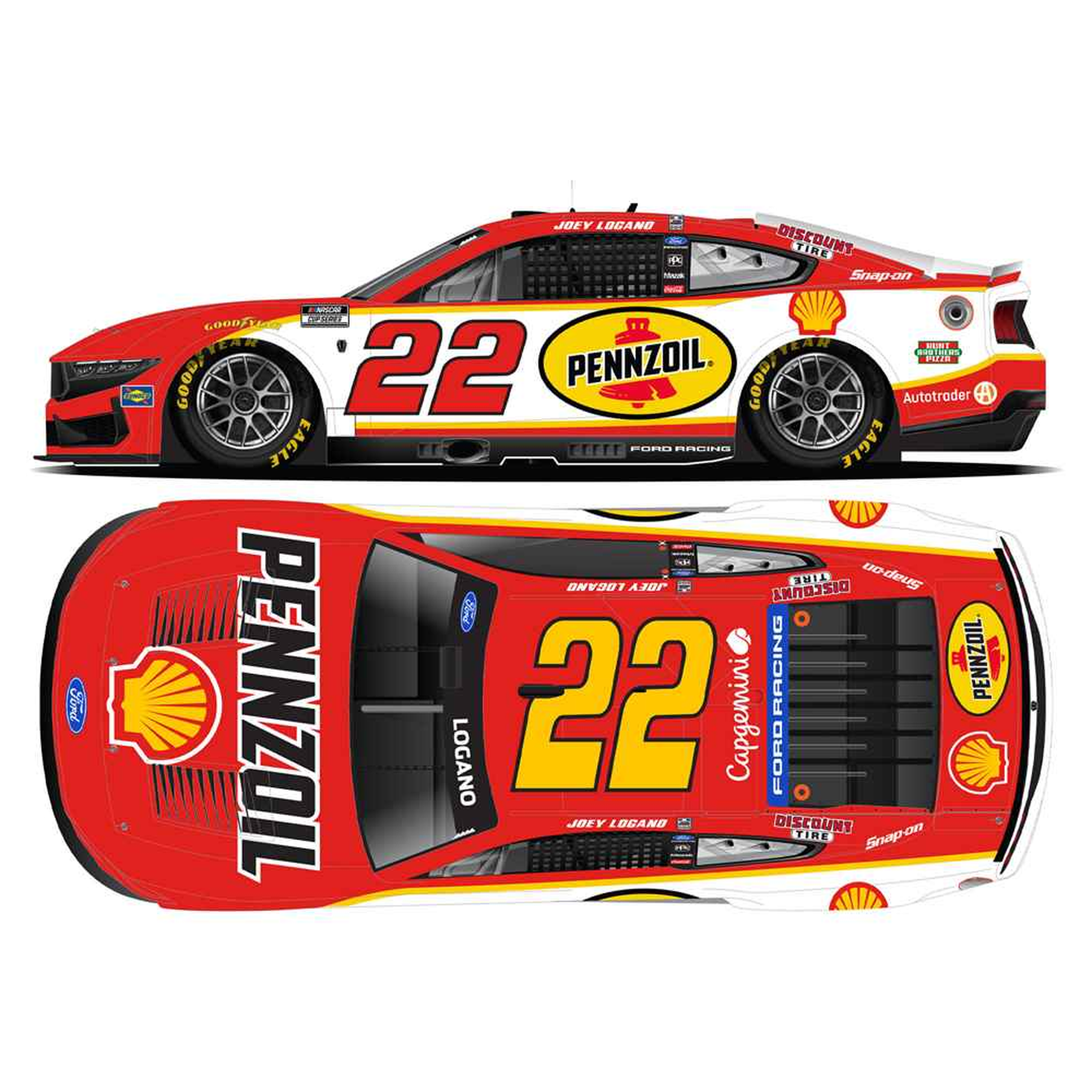 Joey Logano 2026 Shell-Pennzoil Special 1:64 Diecast