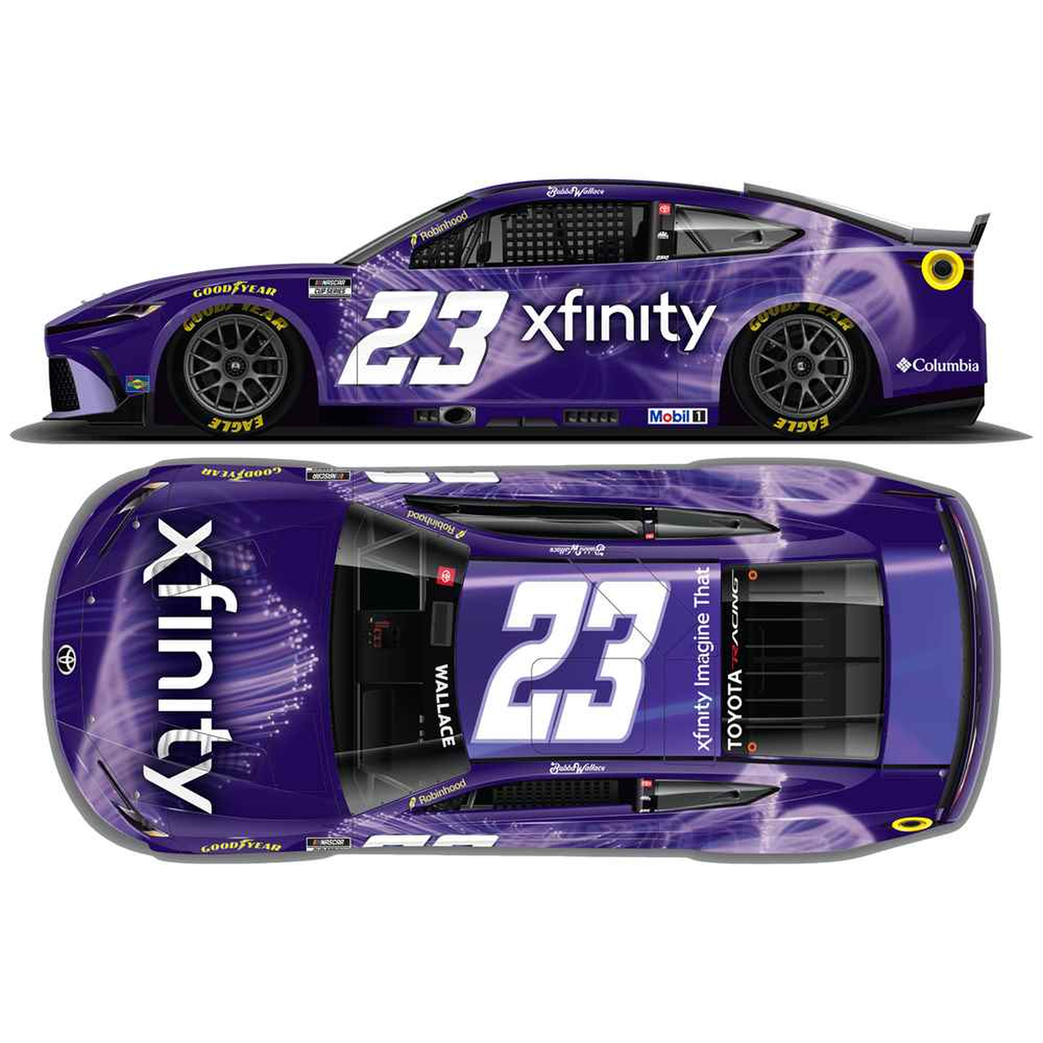 Bubba Wallace 2026 Xfinity 1:64 Diecast