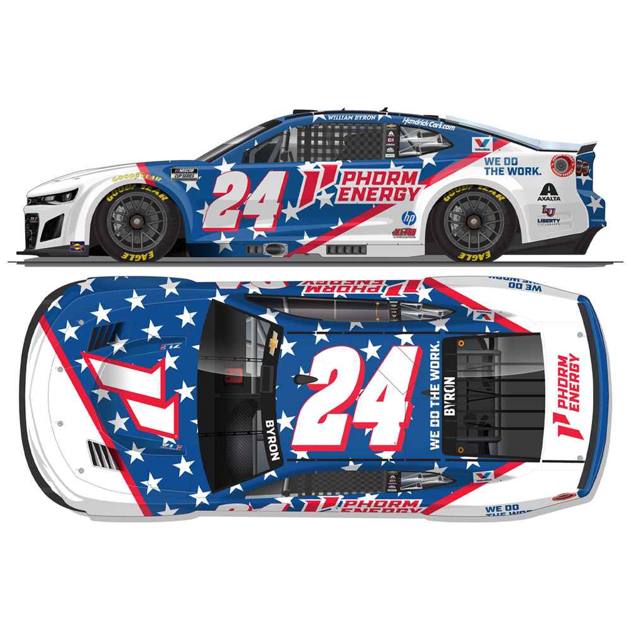 William Byron 2026 Phorm Energy 1:64 Diecast