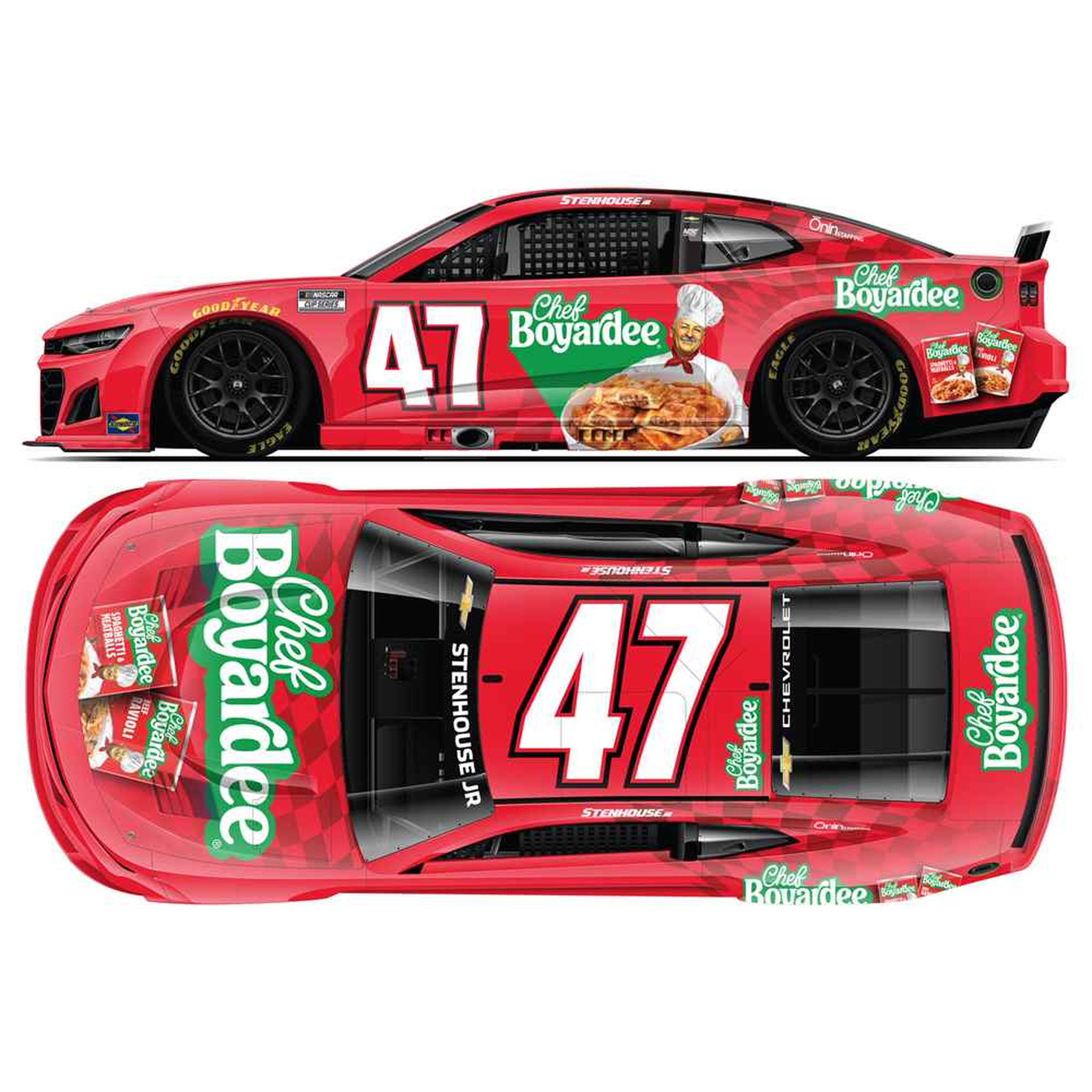 Ricky Stenhouse Jr. 2026 Chef Boyardee 1:24 Diecast
