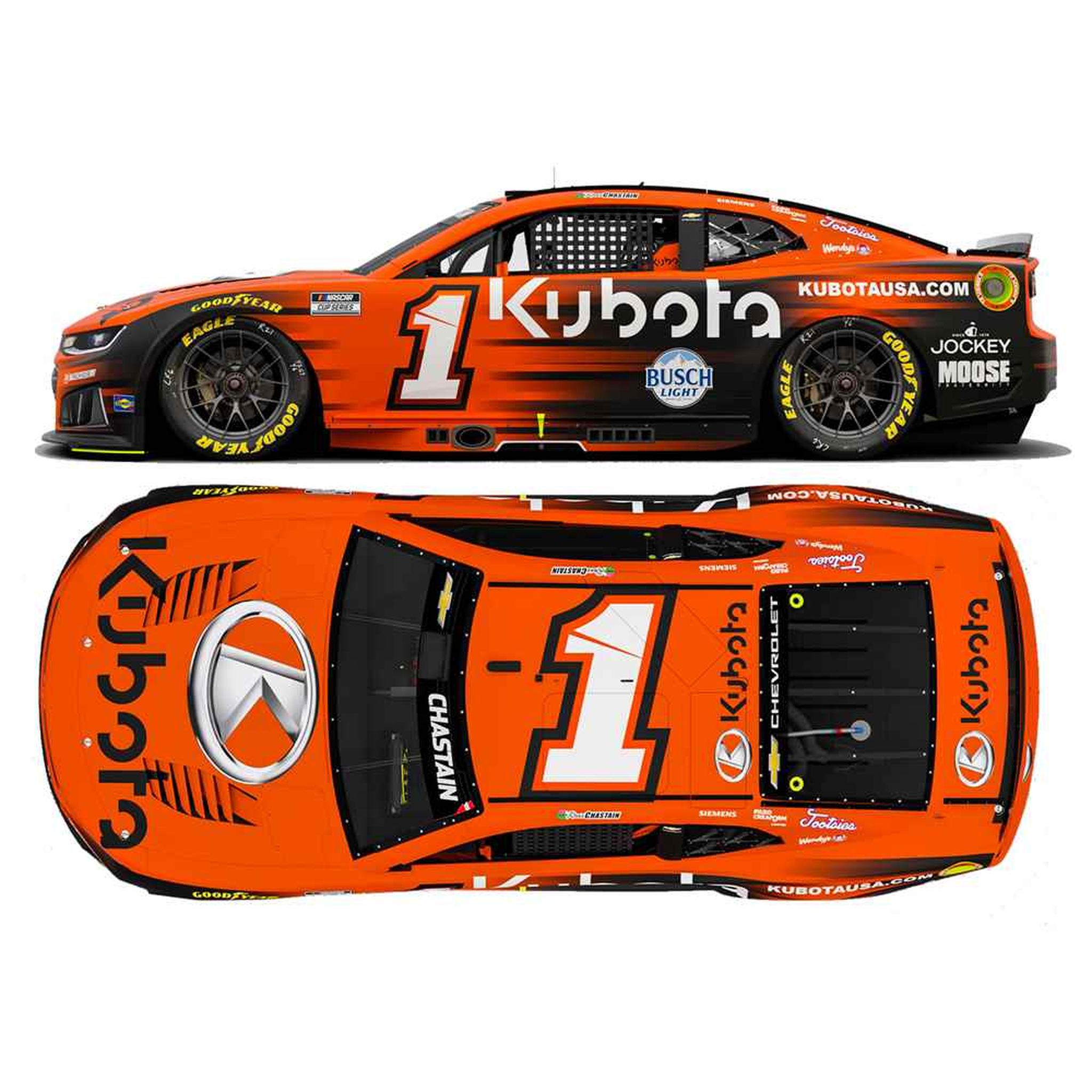 Ross Chastain 2026 Kubota 1:24 Diecast