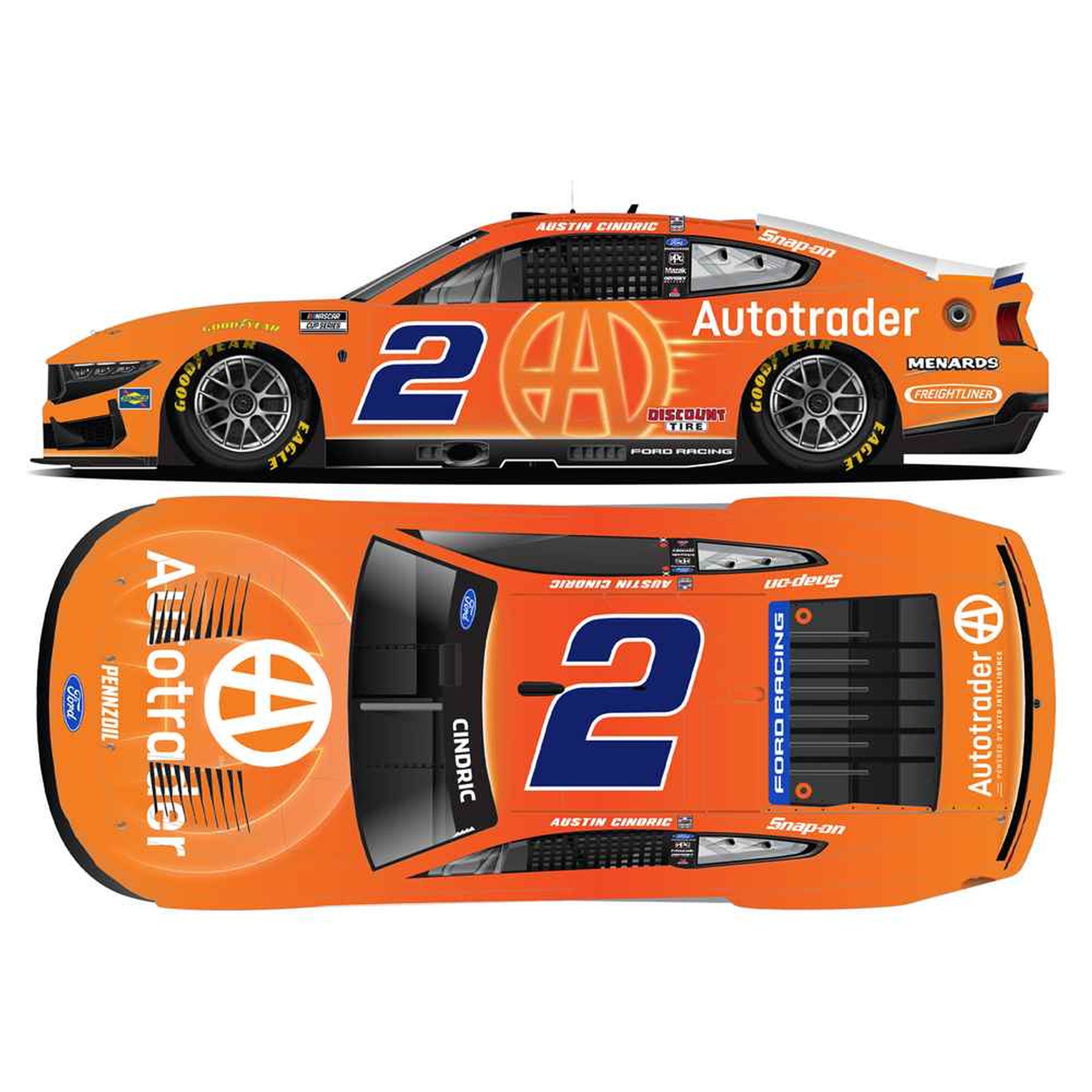 Austin Cindric 2026 AutoTrader 1:64 Diecast