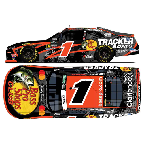 Carson Kvapil 2026 Bass Pro Shops / Tracker Boats 1:64 Diecast