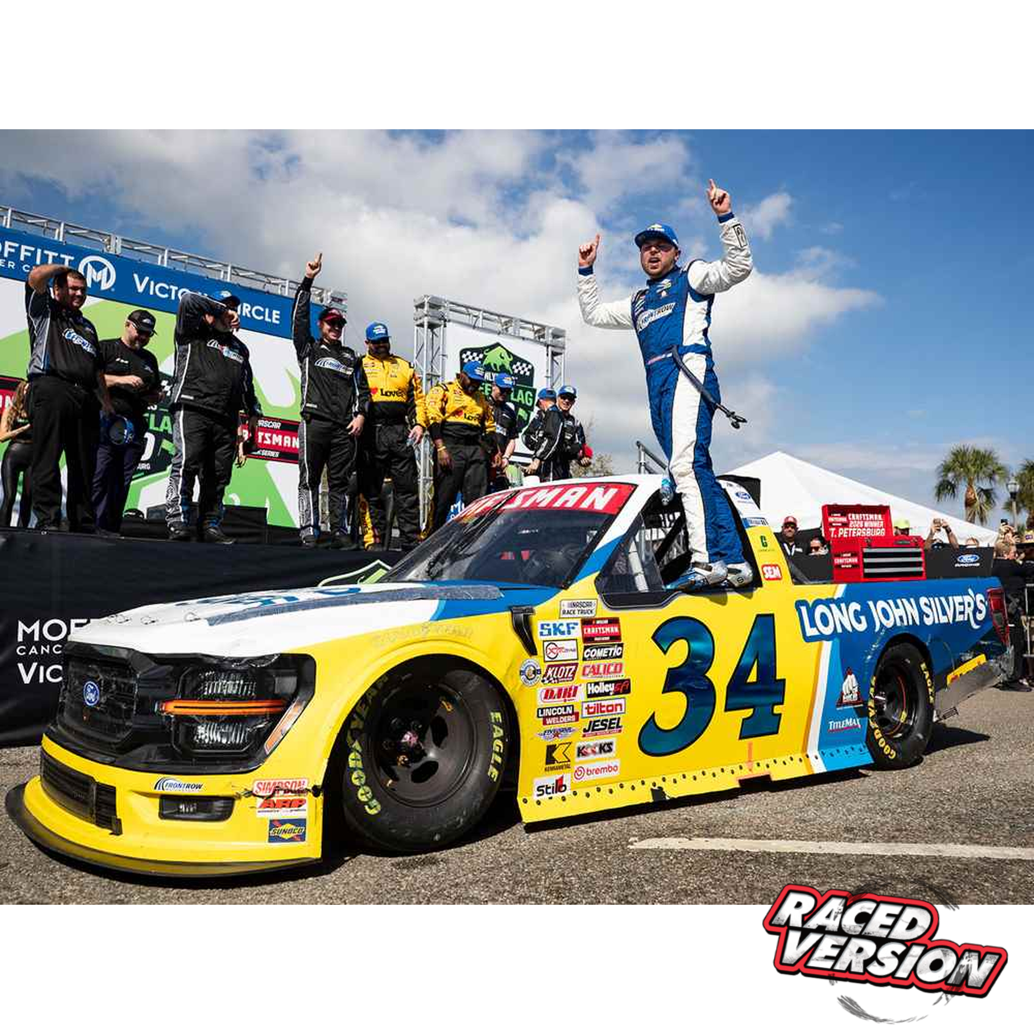 Layne Riggs 2026 Long John Silver's Race Win 1:24 Diecast