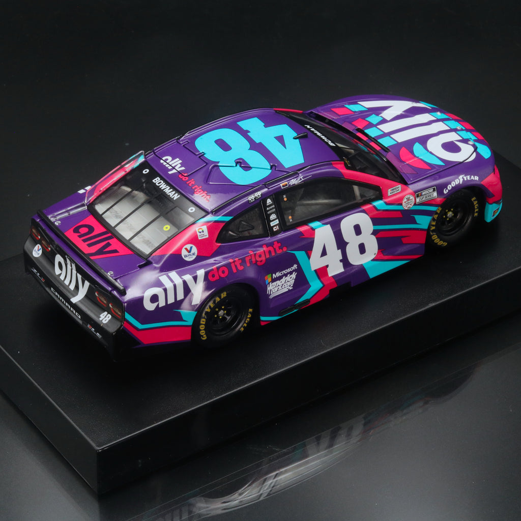 Alex Bowman 2021 Ally Fan Vote Neon Lights 1:24 Diecast
