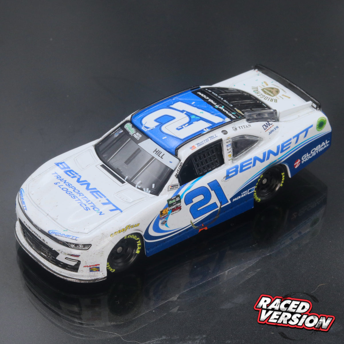 Austin Hill 2026 Bennett Transportation & Logistics Daytona International Speedway Race Win 1:64 Diecast