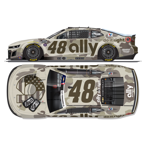 Alex Bowman 2026 Ally Patriotic 1:24 Diecast