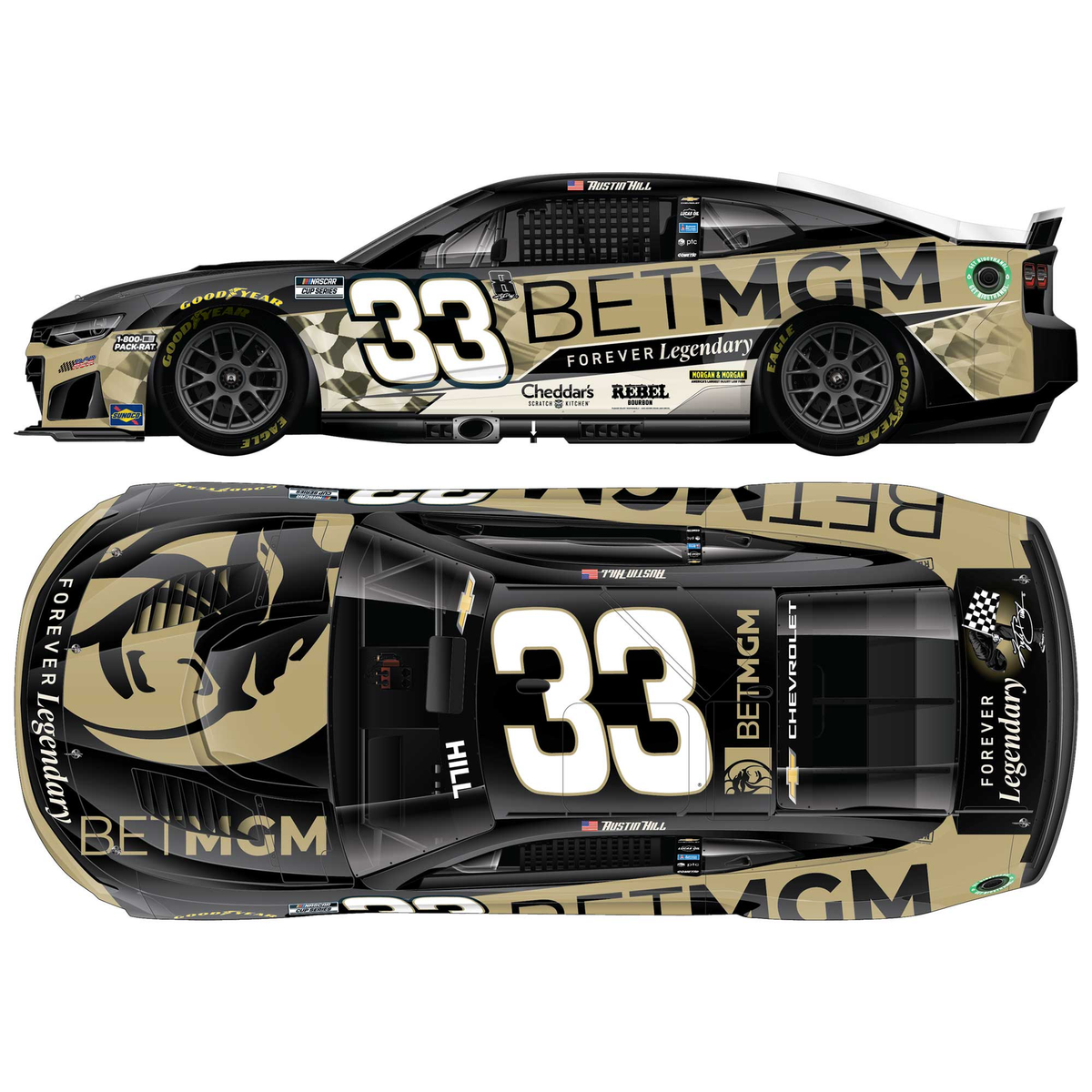 Austin Hill 2026 BetMGM 1:24 Diecast