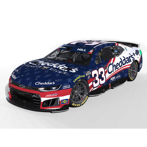 Austin Hill 2026 Cheddar's Patriotic 1:24 Diecast