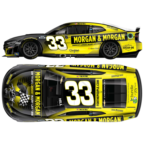 Austin Hill 2026 Morgan & Morgan 1:64 Diecast
