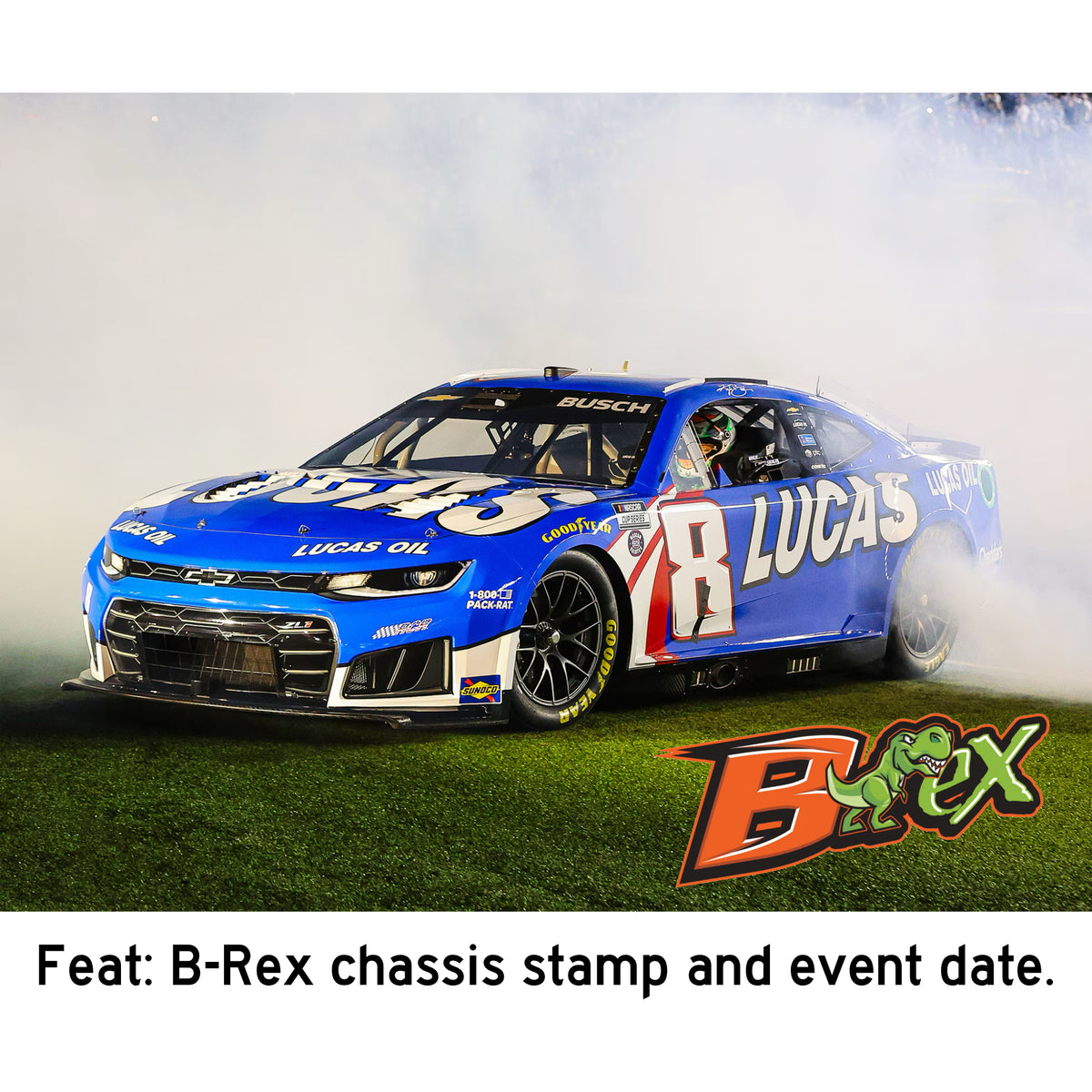 Brexton Busch 2026 Lucas Oil Kyle Busch Tribute Burnout 1:24 Diecast