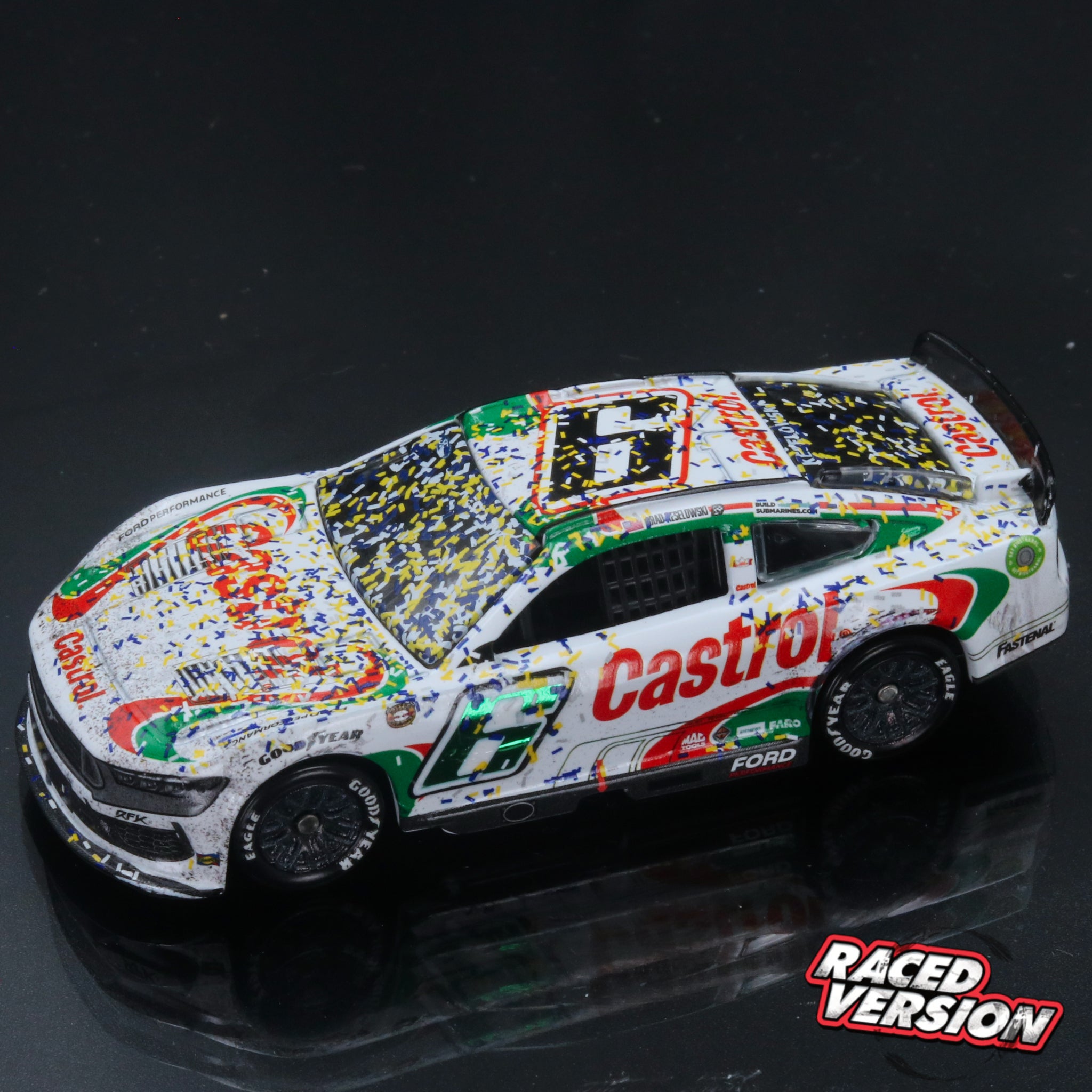 Brad Keselowski 2024 Castrol Throwback Darlington Raceway Race Win 1:64 Diecast