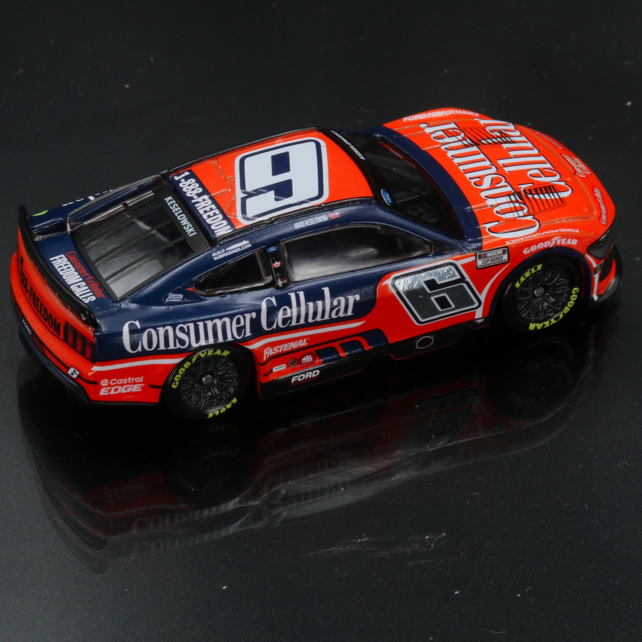 Brad Keselowski 2024 Consumer Cellular 1:64 Diecast