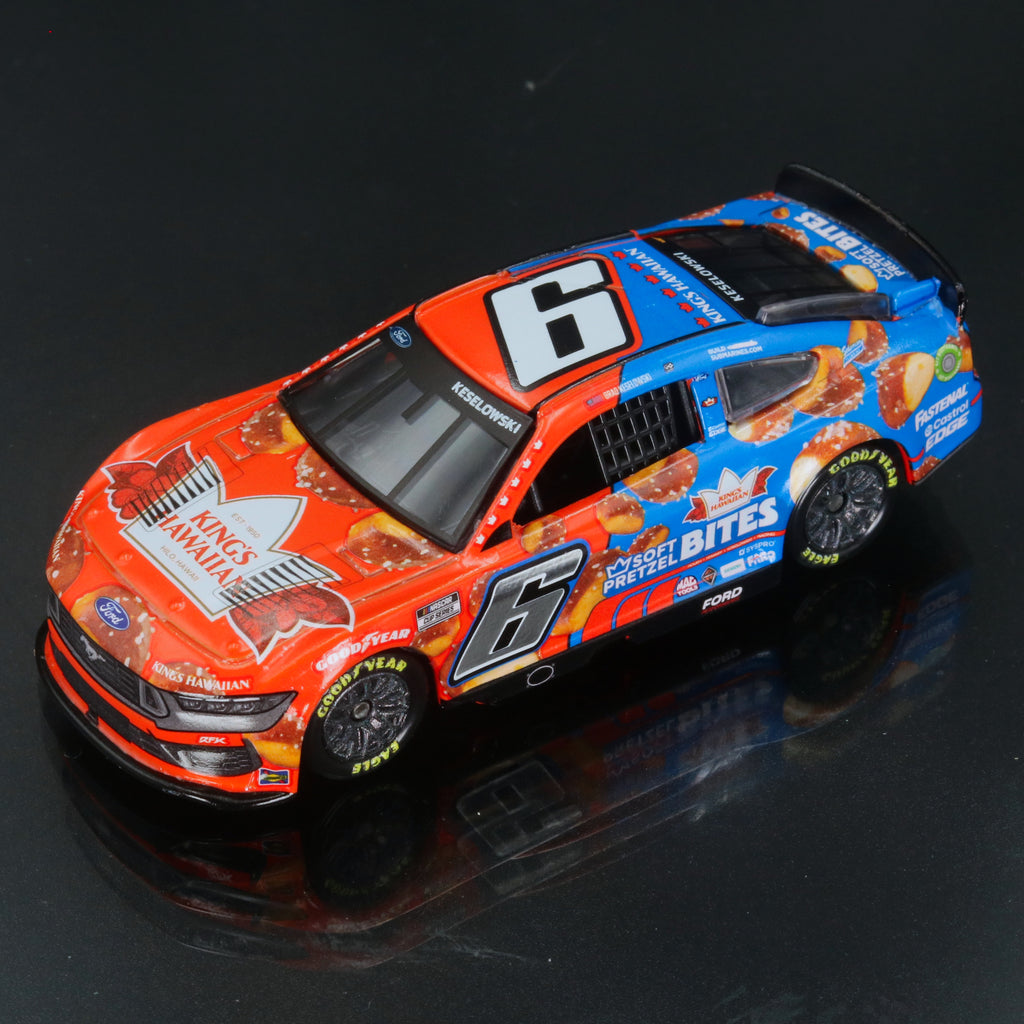 Brad Keselowski 2024 King's Hawaiian Soft Pretzel Bites 1:64 Diecast