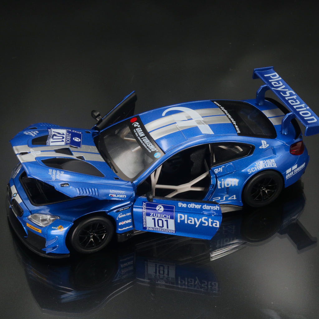 BMW M6 GT3 Gran Turismo PlayStation 2016 Nurburgring 24 Hours 1:24 Diecast