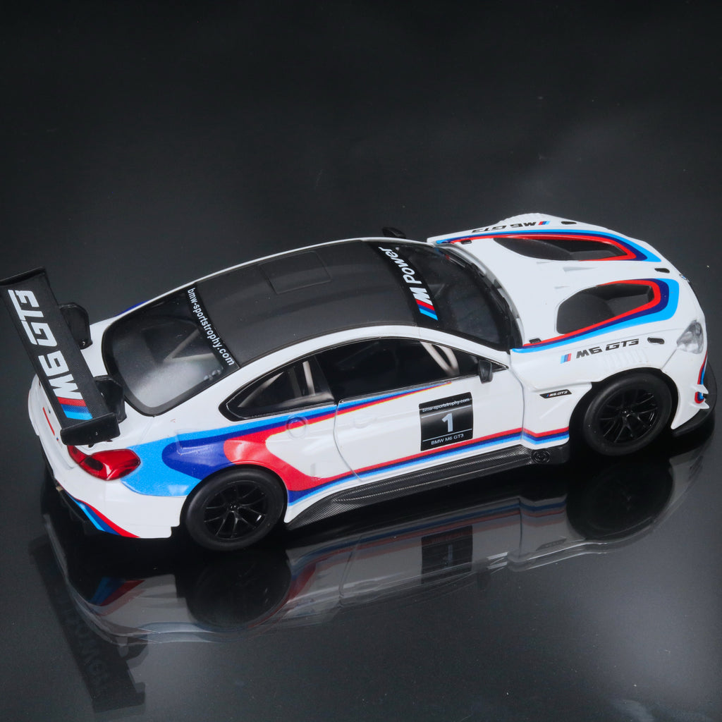 BMW M6 GT3 Sprint Model Gran Turismo 2016 1:24 Diecast