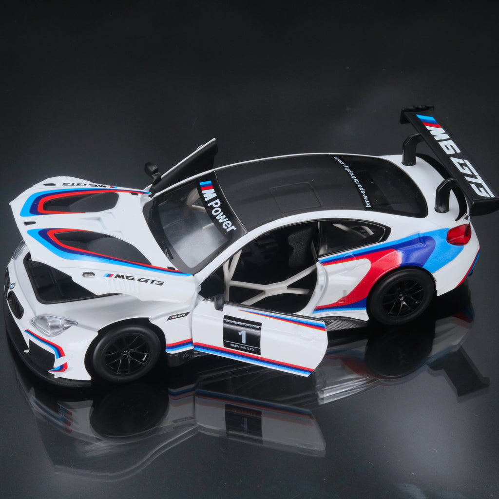 BMW M6 GT3 Sprint Model Gran Turismo 2016 1:24 Diecast