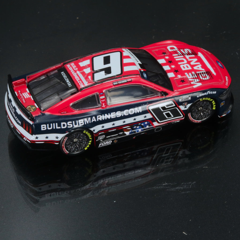 Brad Keselowski 2025 Buildsubmarines.com Salutes 1:64 Diecast