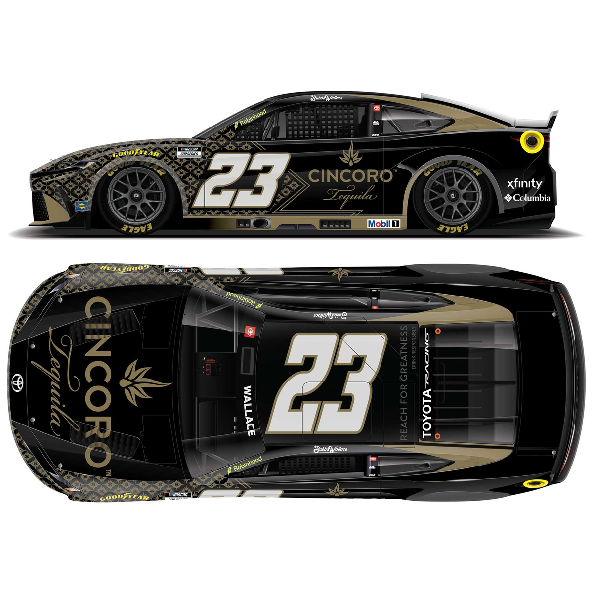 Bubba Wallace 2026 Cincoro Tequila 1:24 Diecast