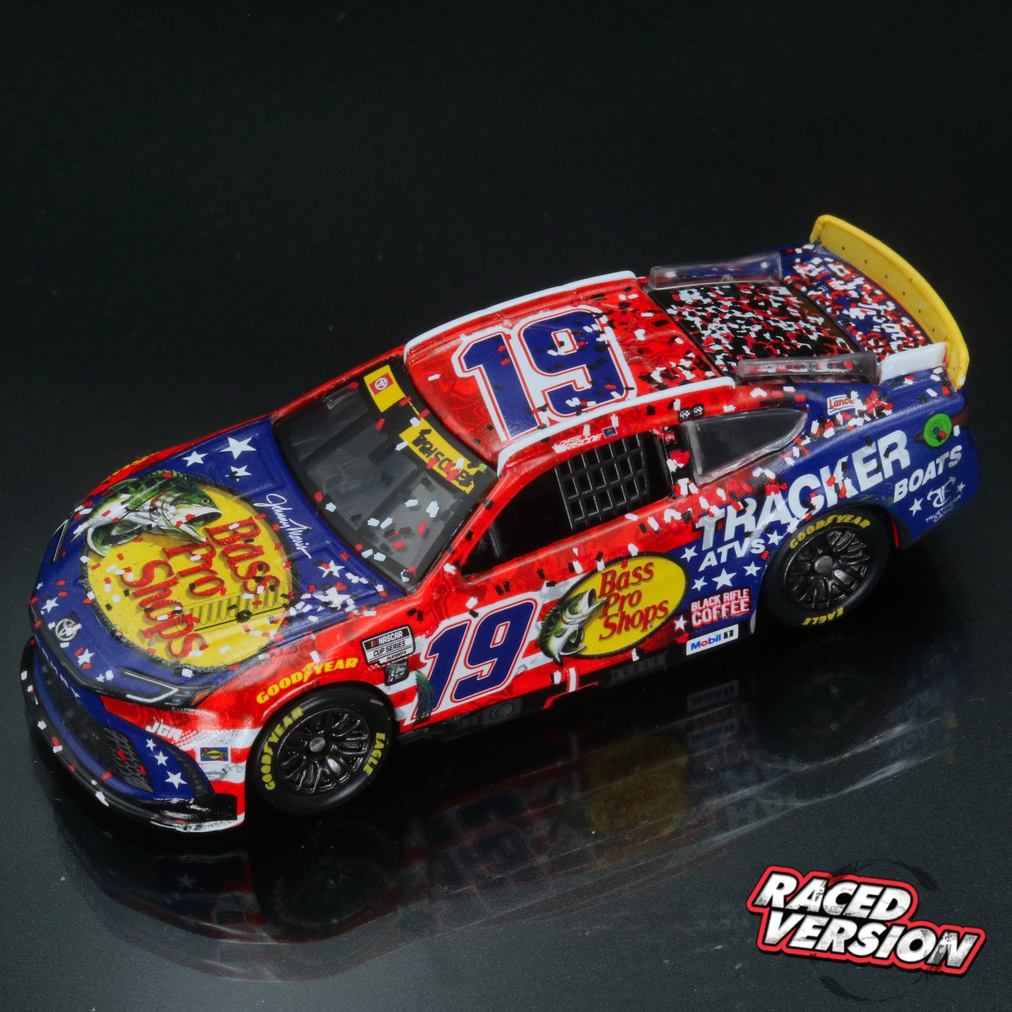 Chase Briscoe 2025 Bass Pro Shops Patriotic Darlington Raceway Race Win 1:64 Diecast