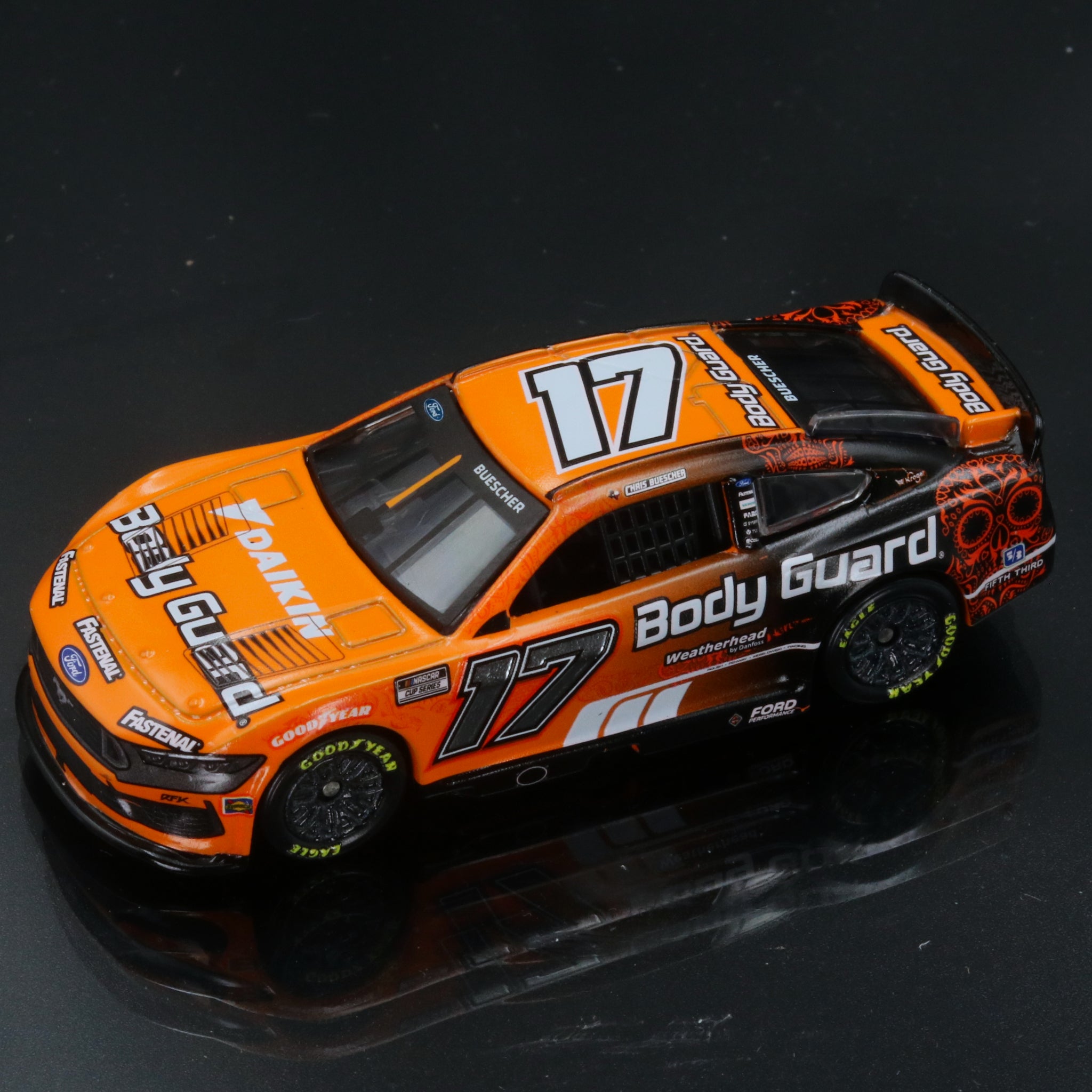 Chris Buescher 2025 Body Guard Mexico 1:64 Diecast