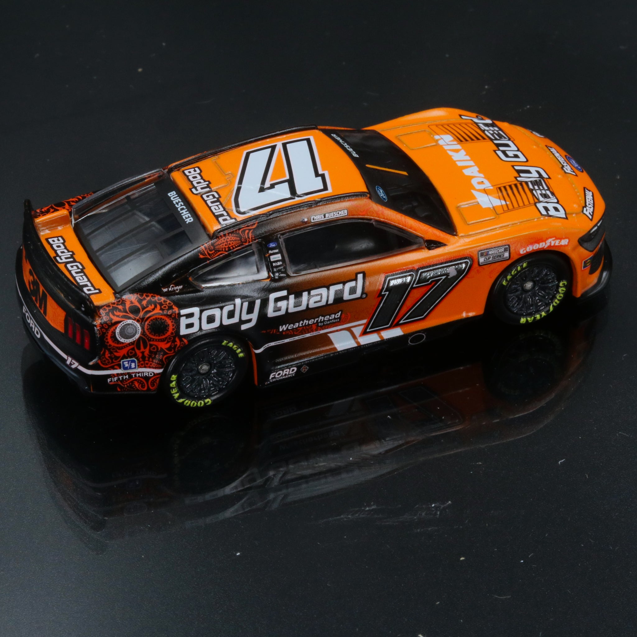 Chris Buescher 2025 Body Guard Mexico 1:64 Diecast