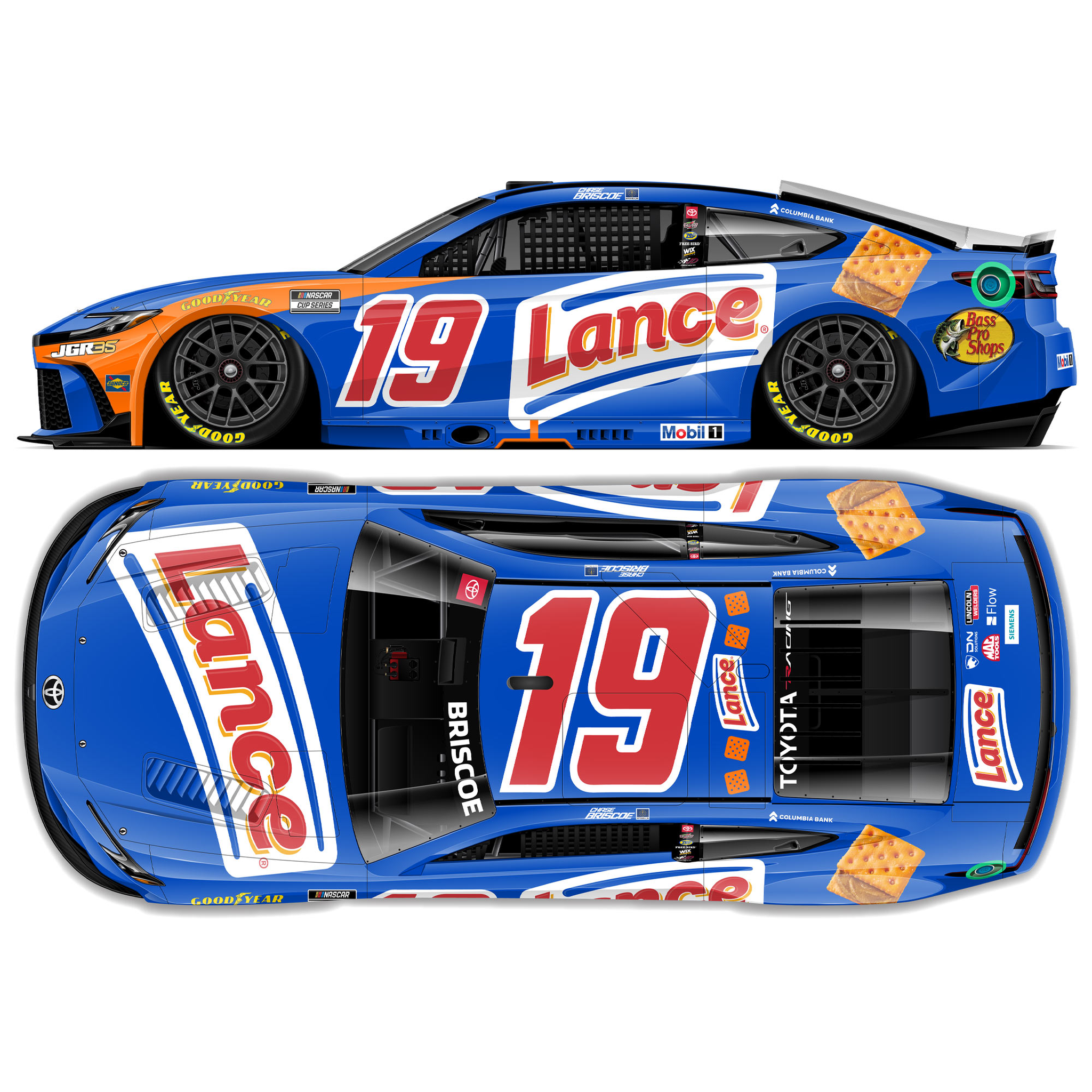 Chase Briscoe 2026 Lance 1:24 Diecast