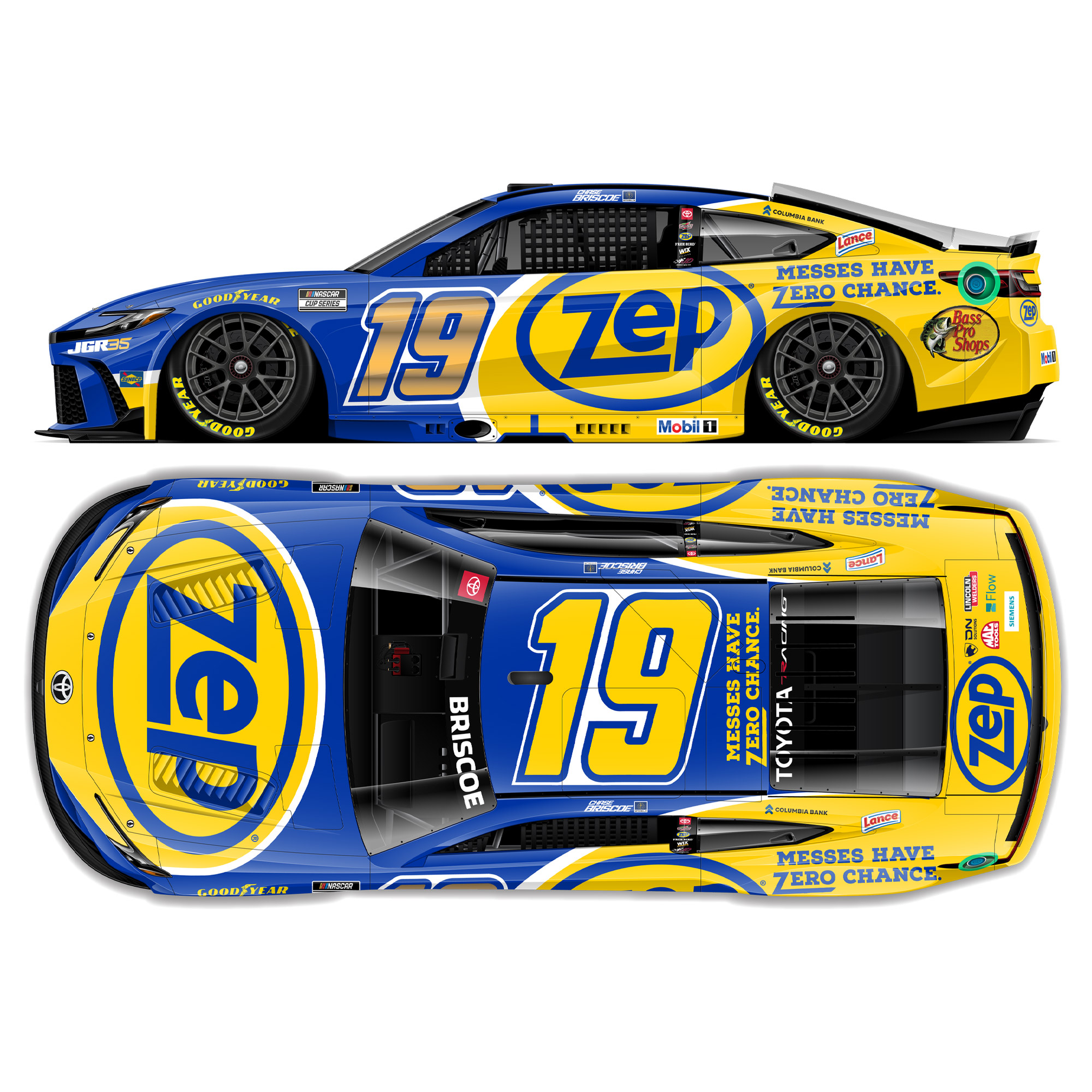 Chase Briscoe 2026 Zep 1:24 Diecast
