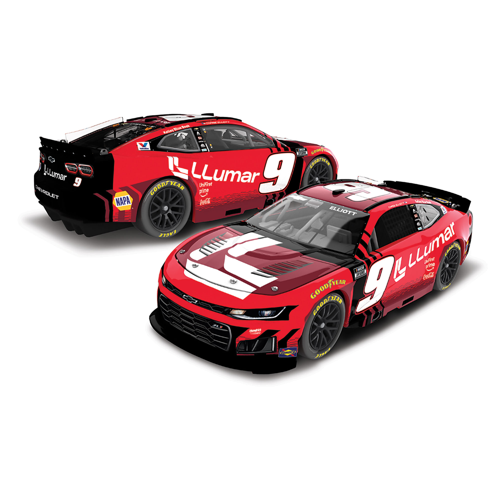 Chase Elliott 2026 LLumar 1:24 Diecast