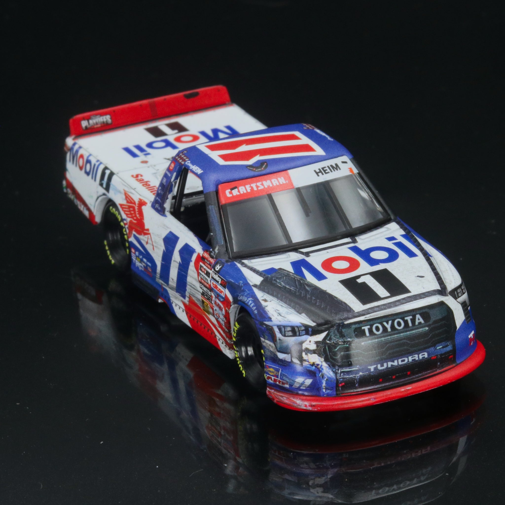 Corey Heim 2025 Mobil 1 Charlotte Motor Speedway Roval Race Win 1:64 Diecast