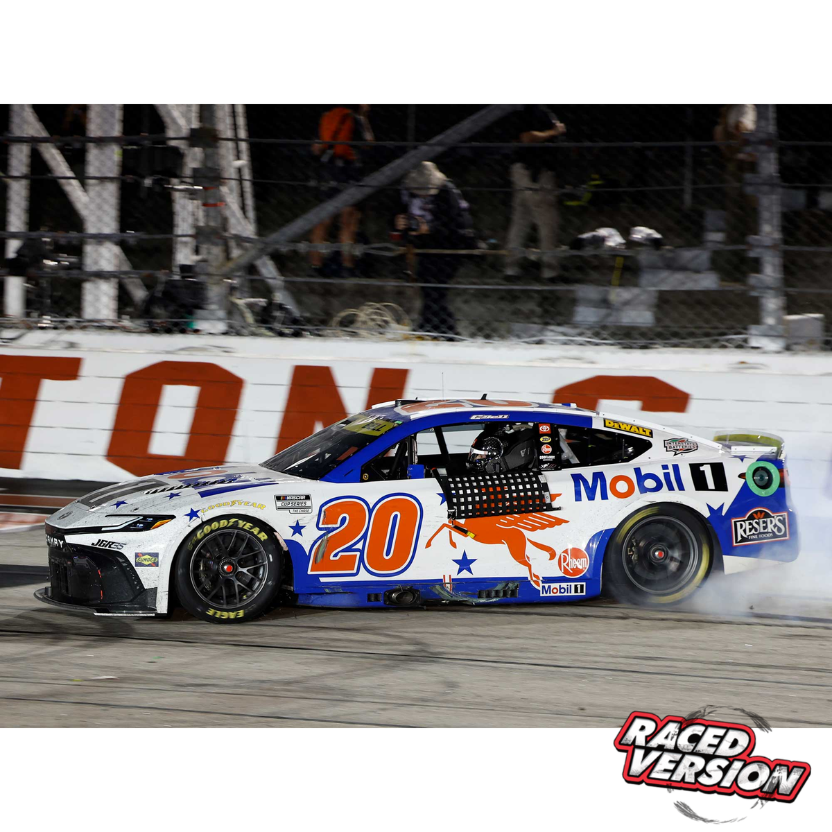 Christopher Bell 2026 Mobil 1 Darlington Raceway Race Win 1:24 Diecast