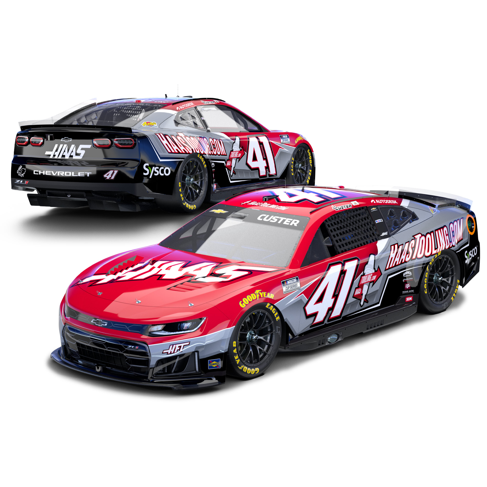Cole Custer 2026 HaasTooling.com 1:24 Diecast