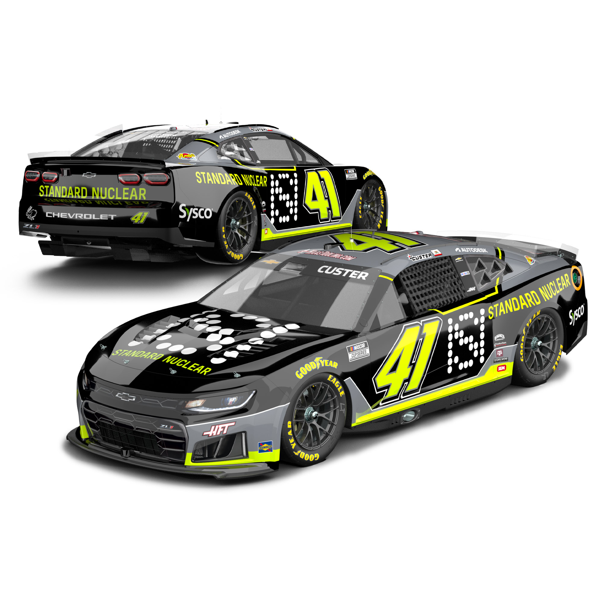 Cole Custer 2026 Standard Nuclear 1:64 Diecast