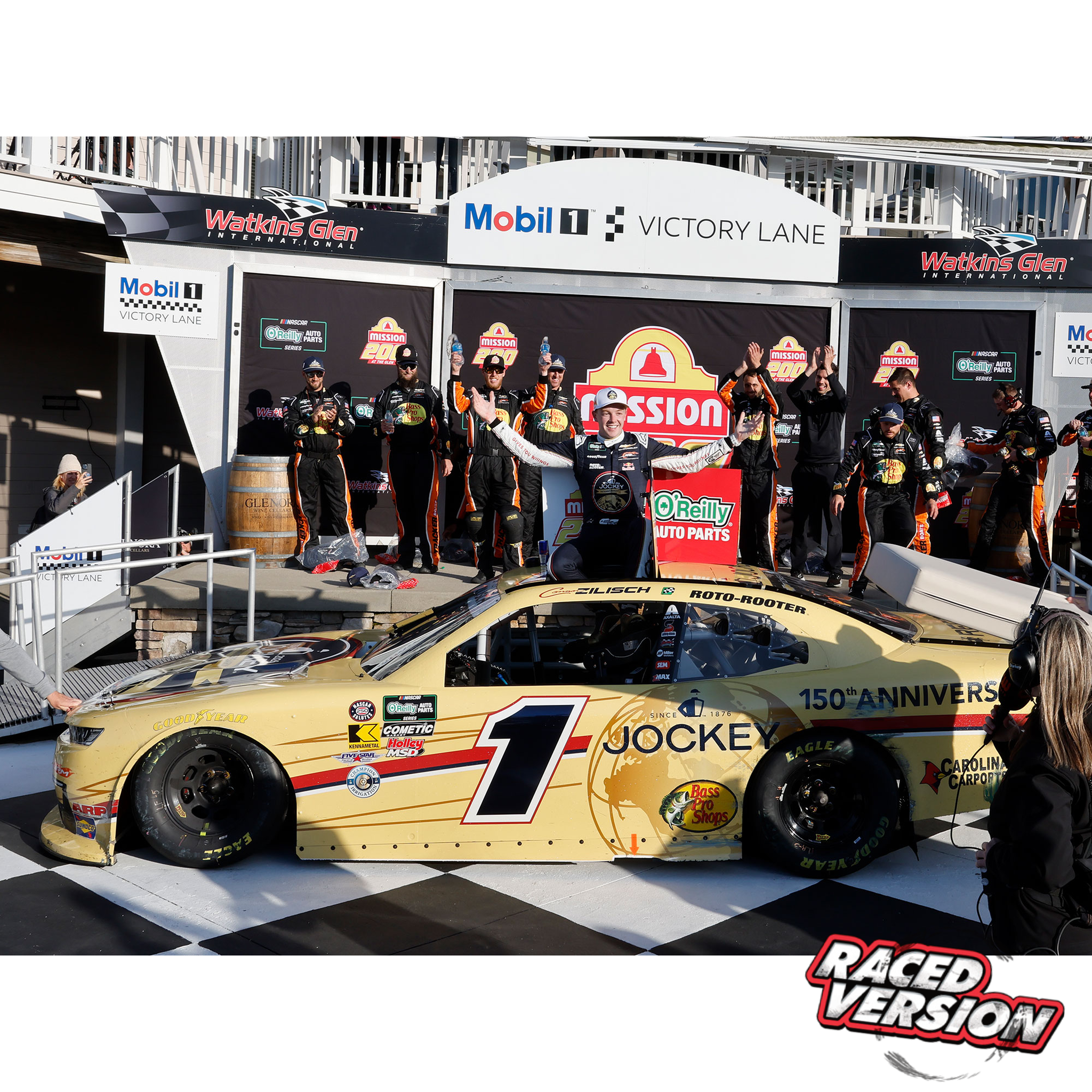 Connor Zilisch 2026 Jockey 150th Anniversary Watkins Glen International Race Win 1:24 Diecast