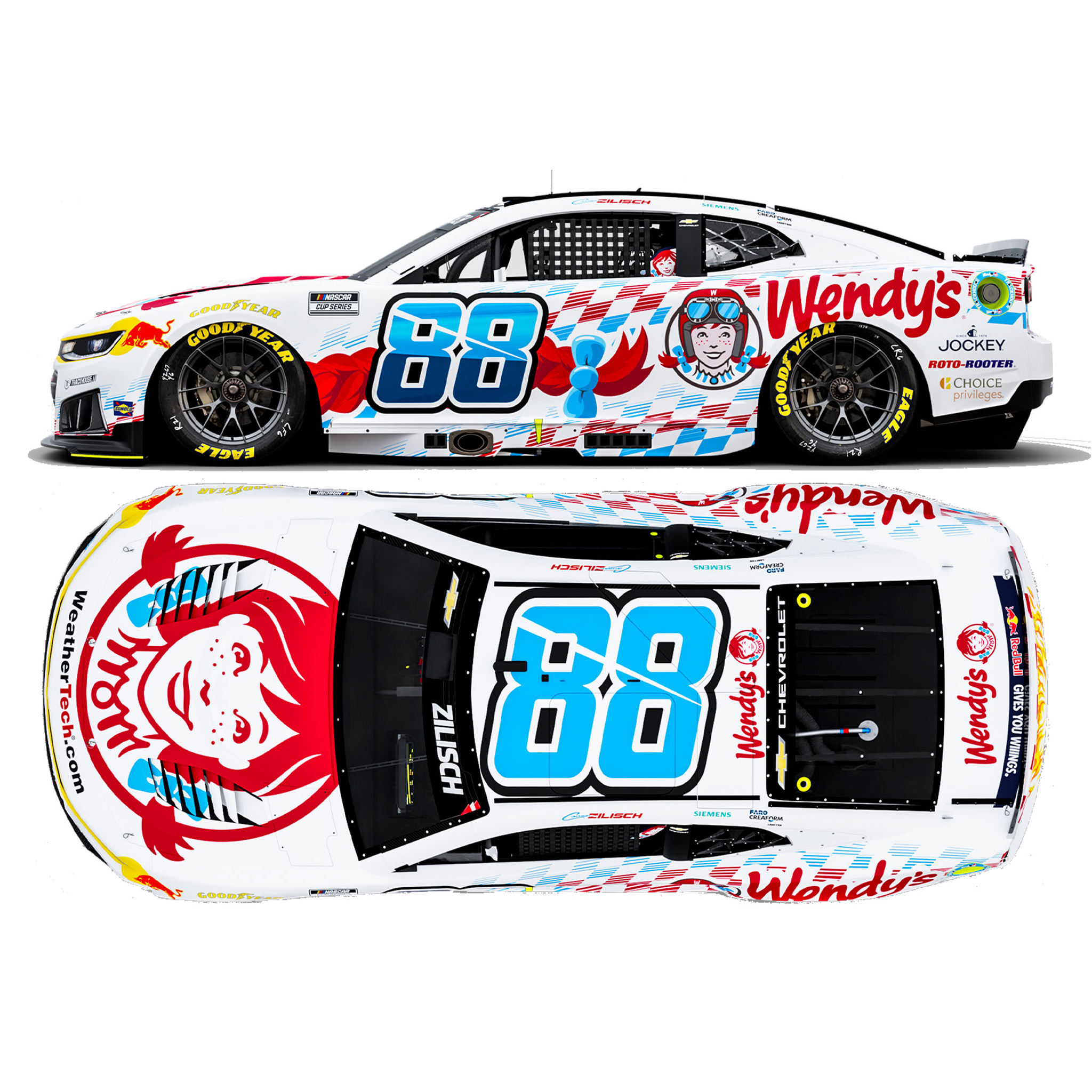 Connor Zilisch 2026 Wendy's 1:24 Diecast