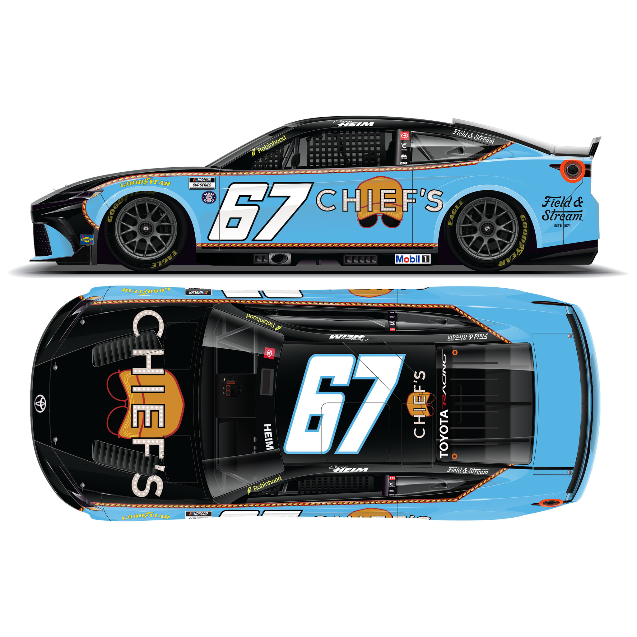 Corey Heim 2026 Chief’s 1:64 Diecast