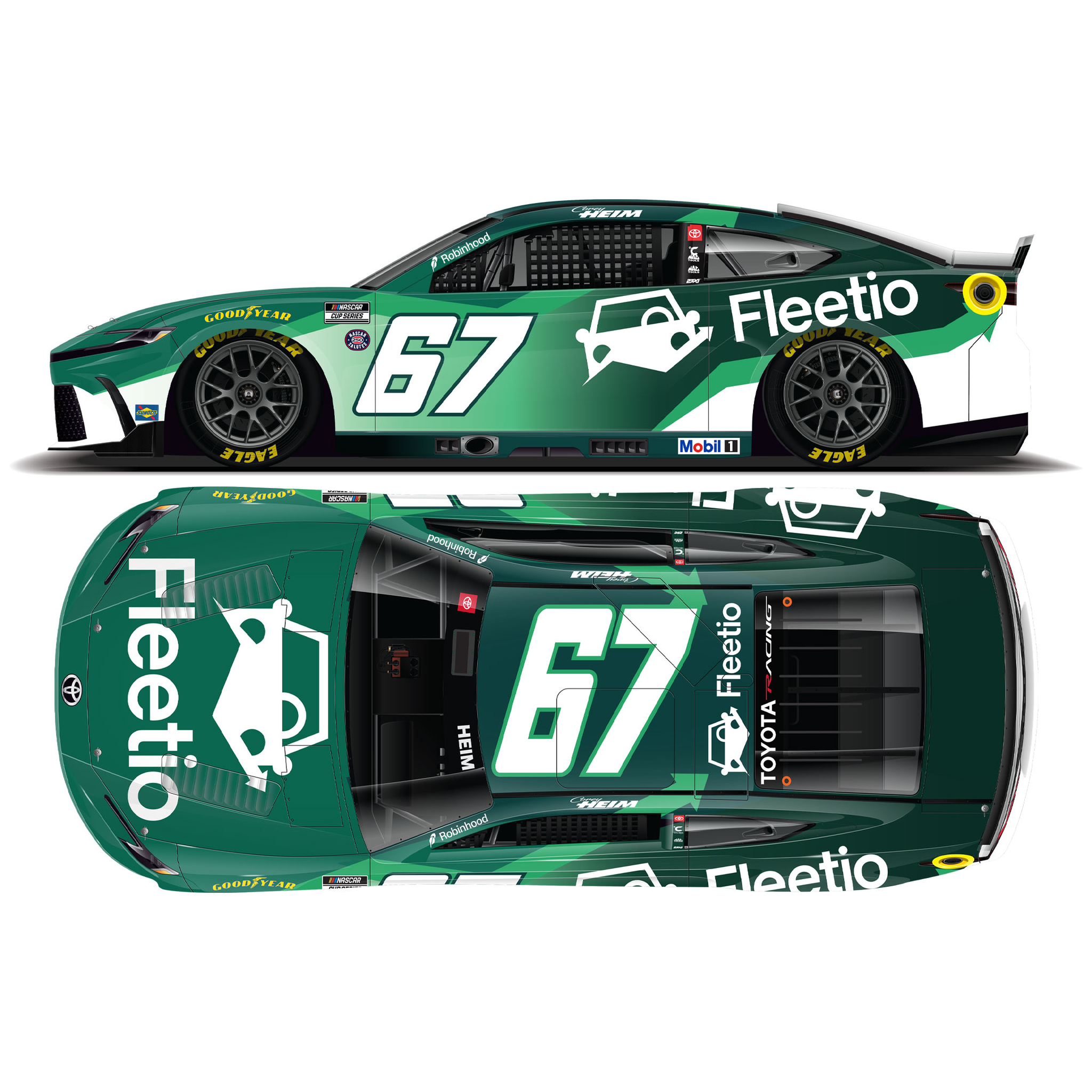 Corey Heim 2026 Fleetio 1:64 Diecast