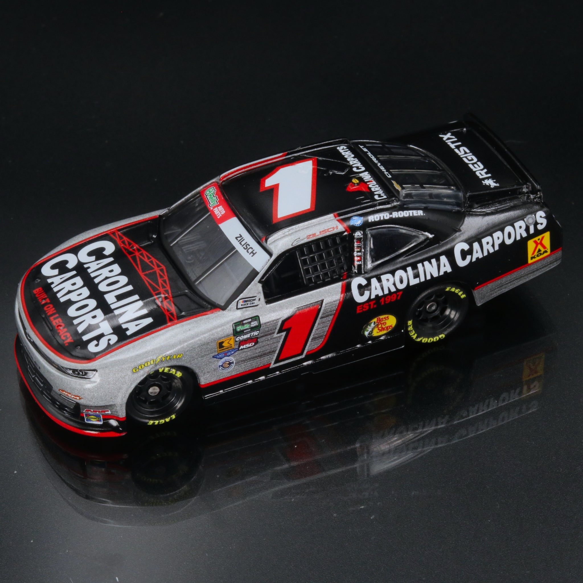 Connor Zilisch 2026 Carolina Carports 1:64 Diecast