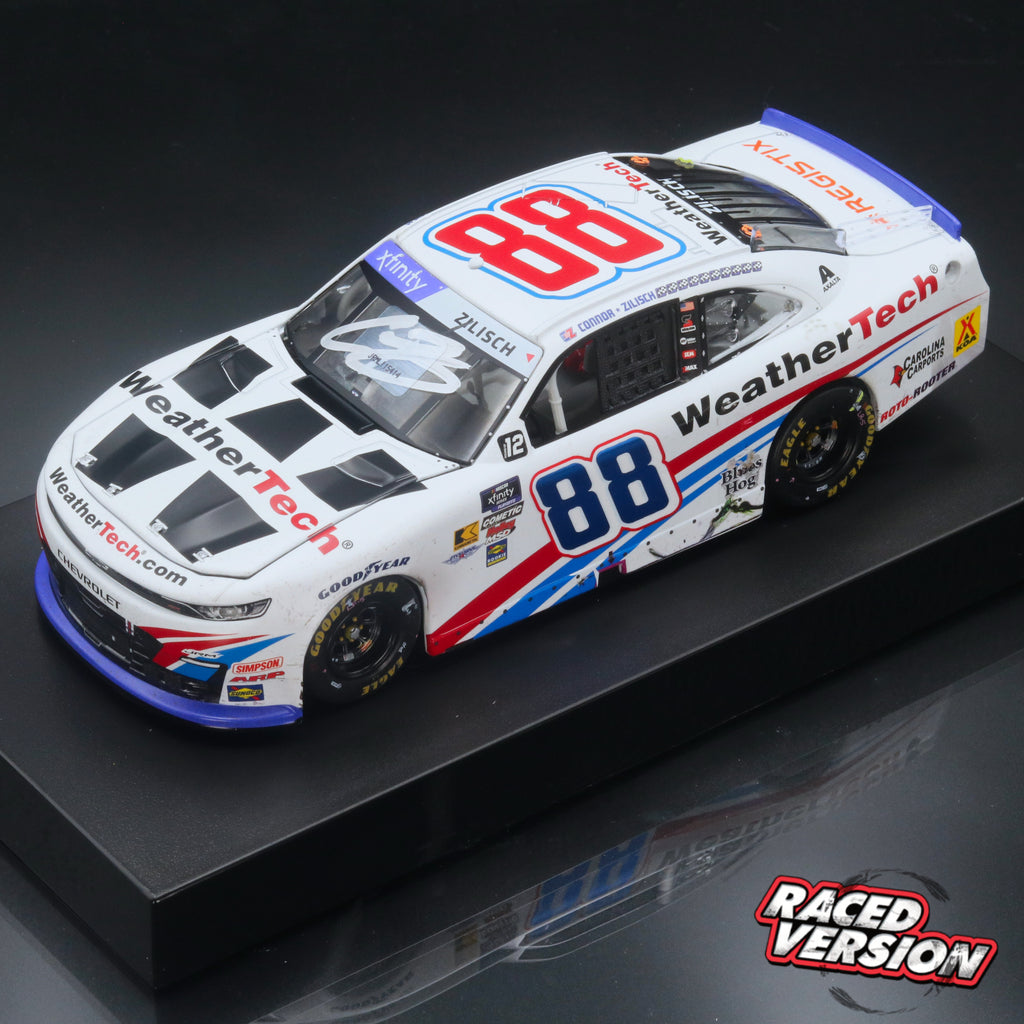 Connor Zilisch 2025 Weathertech Charlotte Motor Speedway Roval Race Win Autographed 1:24 Diecast