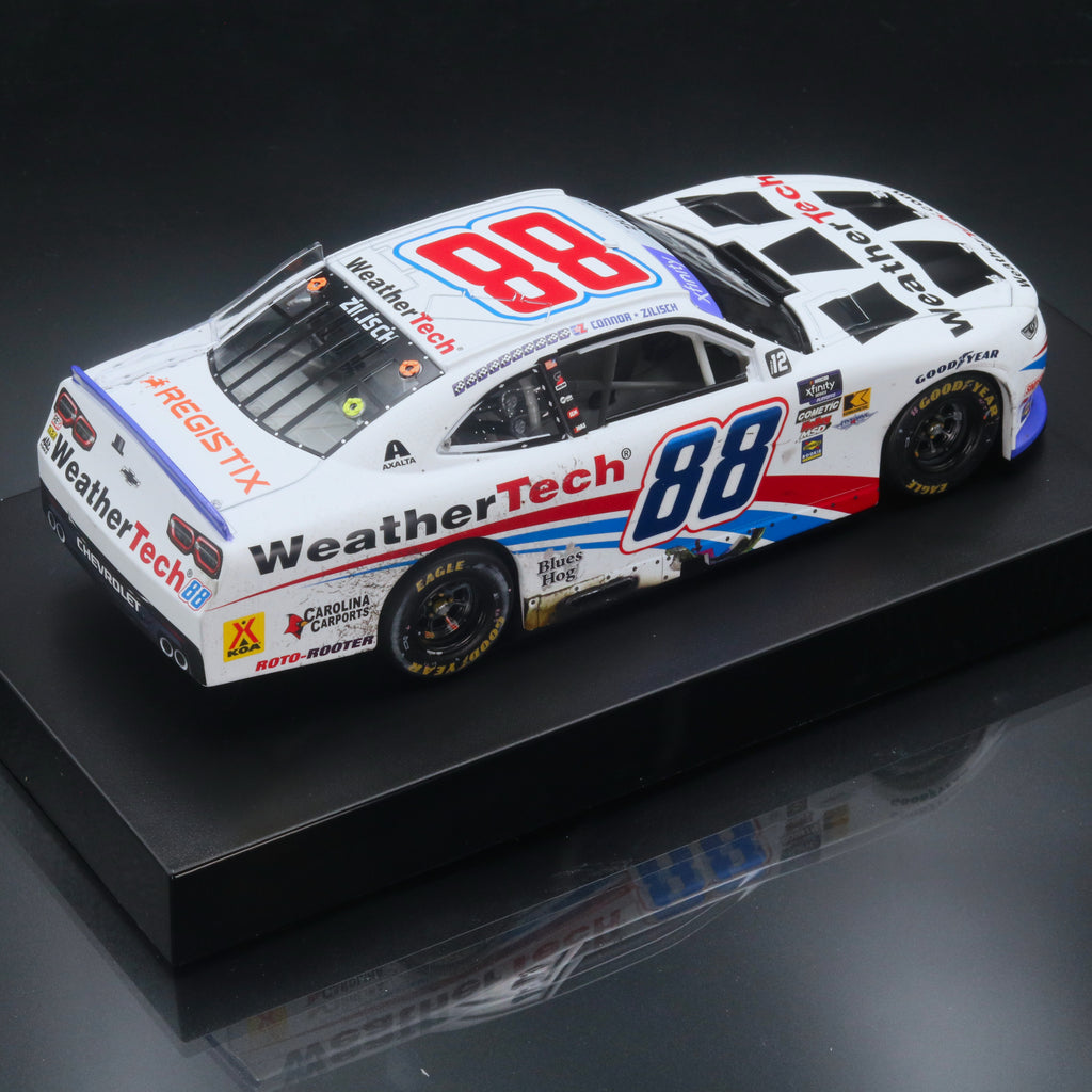 Connor Zilisch 2025 Weathertech Charlotte Motor Speedway Roval Race Win Autographed 1:24 Diecast