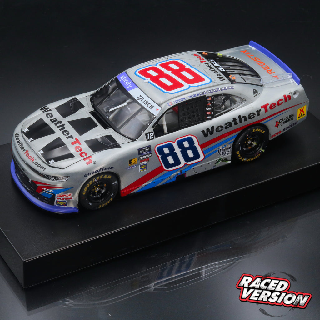 Connor Zilisch 2025 Weathertech Charlotte Motor Speedway Roval Race Win Raw 1:24 Diecast