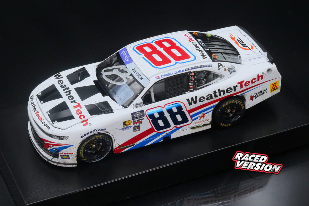 Connor Zilisch 2025 Weathertech WWT Raceway Race Win Autographed 1:24 Diecast