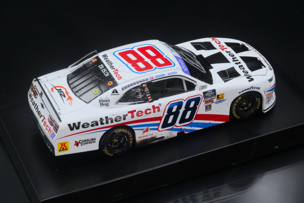 Connor Zilisch 2025 Weathertech WWT Raceway Race Win Autographed 1:24 Diecast