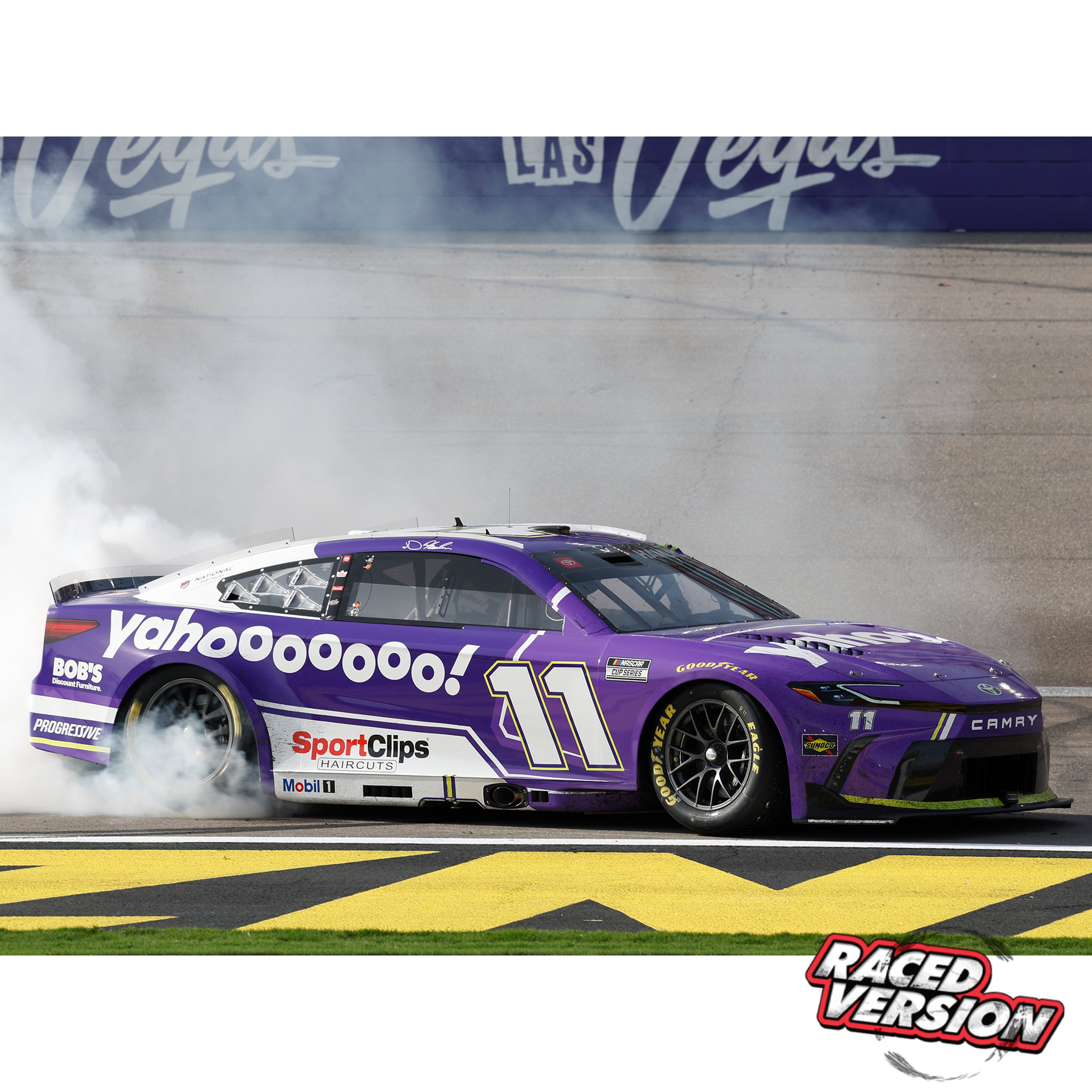 Denny Hamlin 2026 Yahoo! Las Vegas Motor Speedway Race Win 1:24 Diecast