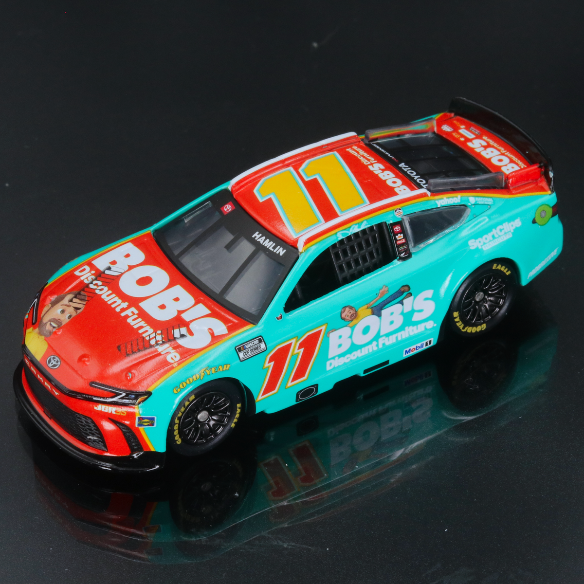 Denny Hamlin 2026 Bob's Discount Furniture 1:64 Diecast